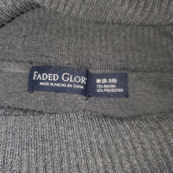 Faded Glory Cowl Neck Sweater Dress - Picture 5 of 6